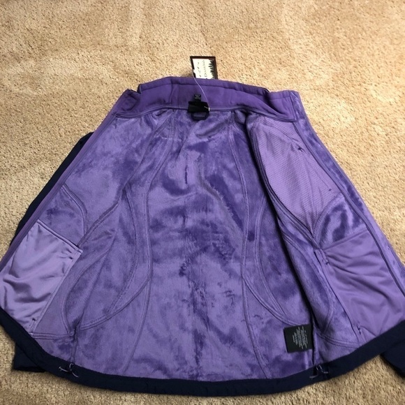 DOUBLE DIAMOND - WOMENS SOFTSHELL PLUM JACKET SZ S - Picture 9 of 16